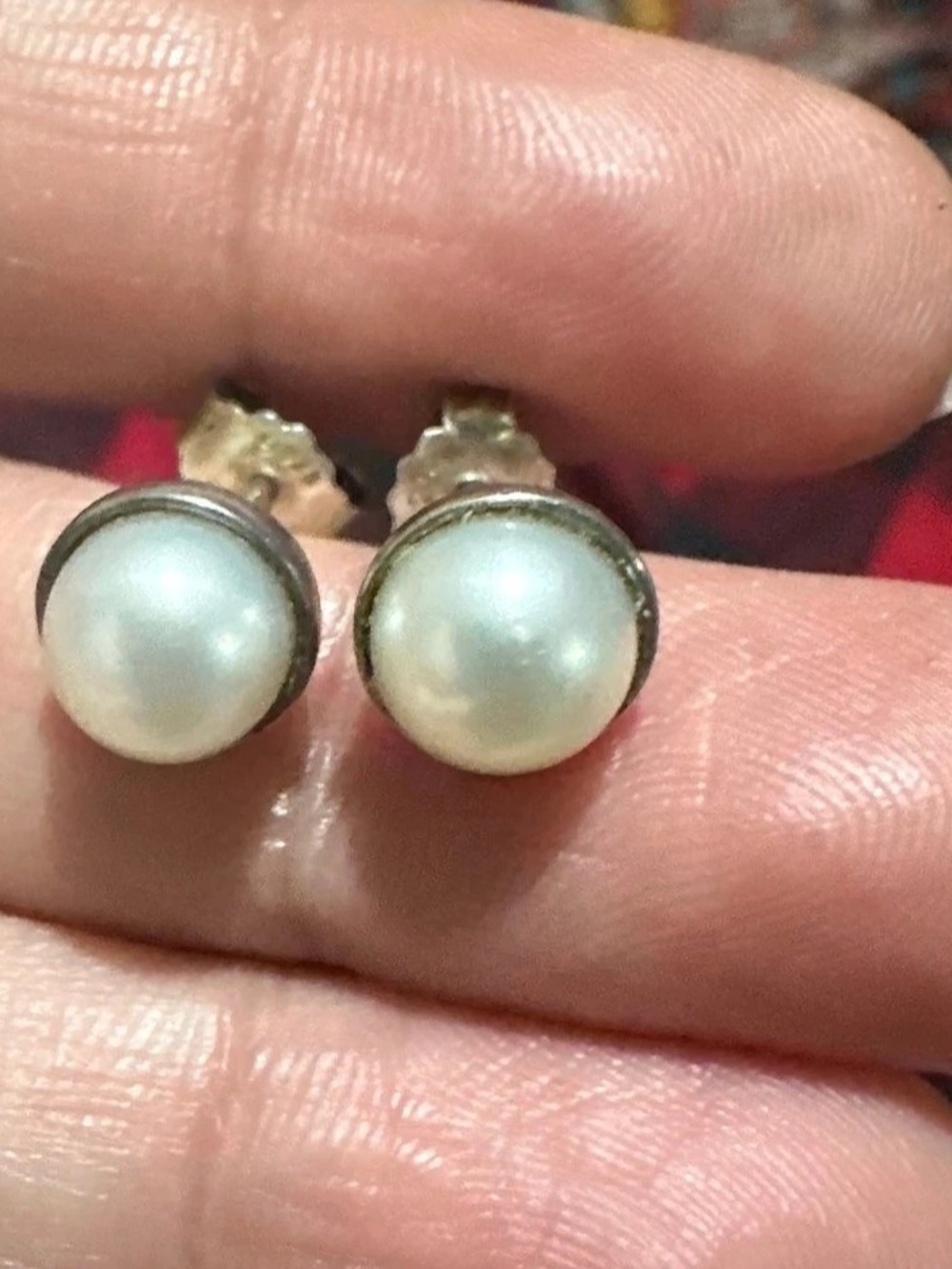 Pandora Treated Freshwater Cultured Pearl Stud Earrings Pearl Stud Earrings in